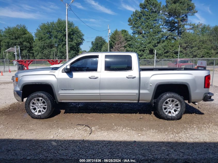 2015 GMC Sierra K1500 Sle VIN: 3GTU2UEC5FG110200 Lot: 39731836