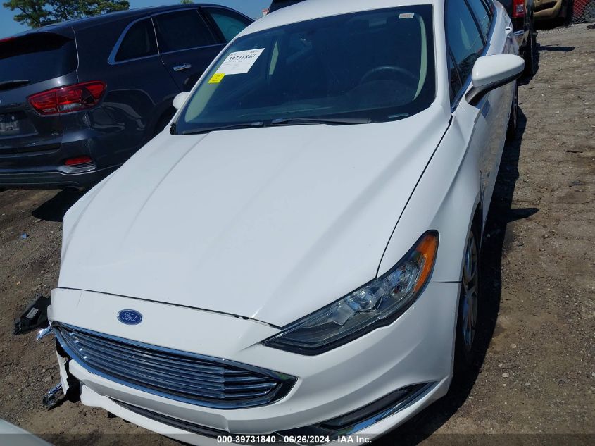 VIN 3FA6P0HD2HR289462 2017 FORD FUSION SE