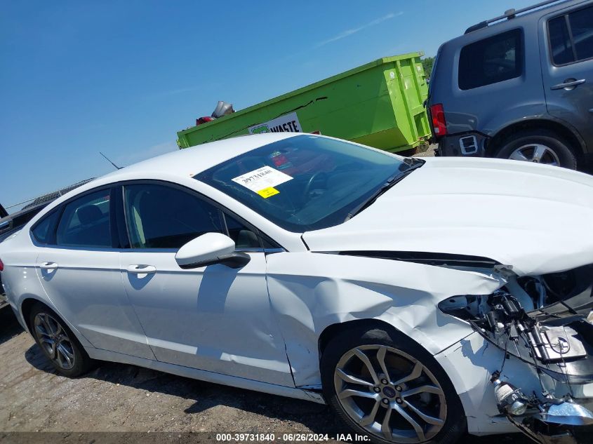 2017 Ford Fusion Se VIN: 3FA6P0HD2HR289462 Lot: 39731840