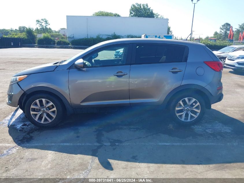 2015 Kia Sportage Lx VIN: KNDPB3AC6F7744544 Lot: 39731841