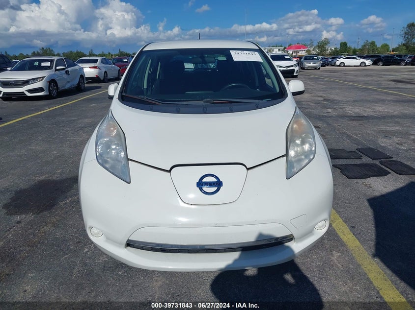 2015 NISSAN LEAF S - 1N4AZ0CP0FC307300