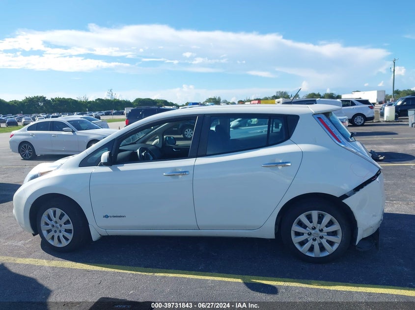 2015 NISSAN LEAF S - 1N4AZ0CP0FC307300