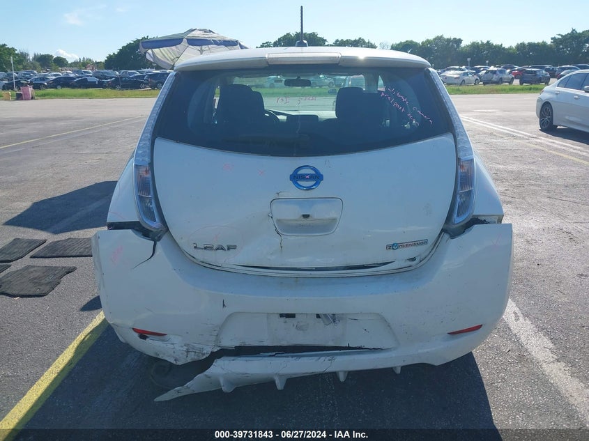 2015 NISSAN LEAF S - 1N4AZ0CP0FC307300