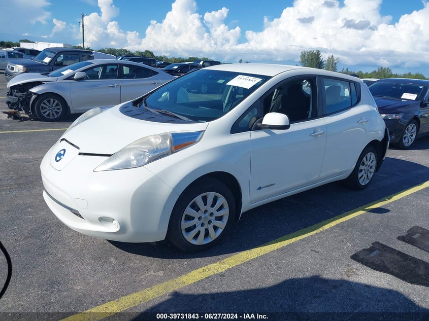 2015 NISSAN LEAF S - 1N4AZ0CP0FC307300