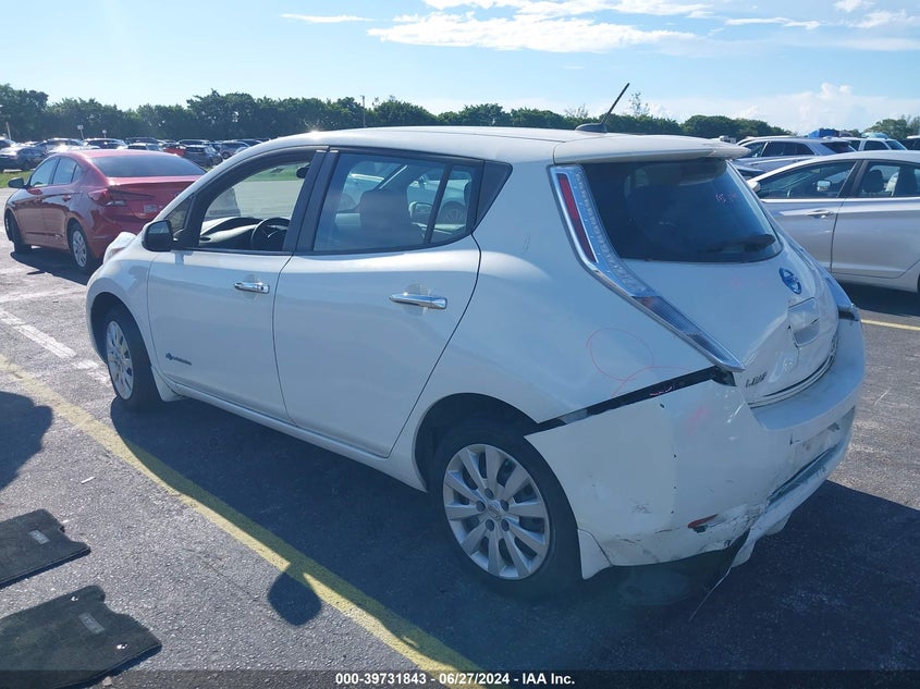 2015 NISSAN LEAF S - 1N4AZ0CP0FC307300