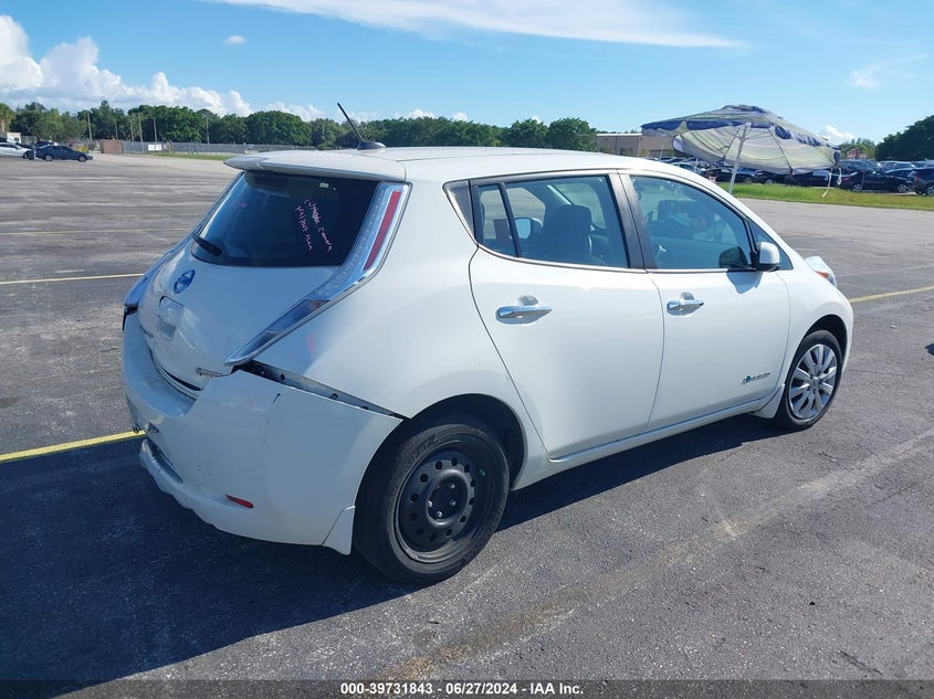 2015 NISSAN LEAF S - 1N4AZ0CP0FC307300