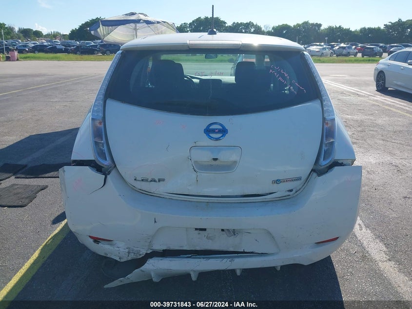 2015 NISSAN LEAF S - 1N4AZ0CP0FC307300