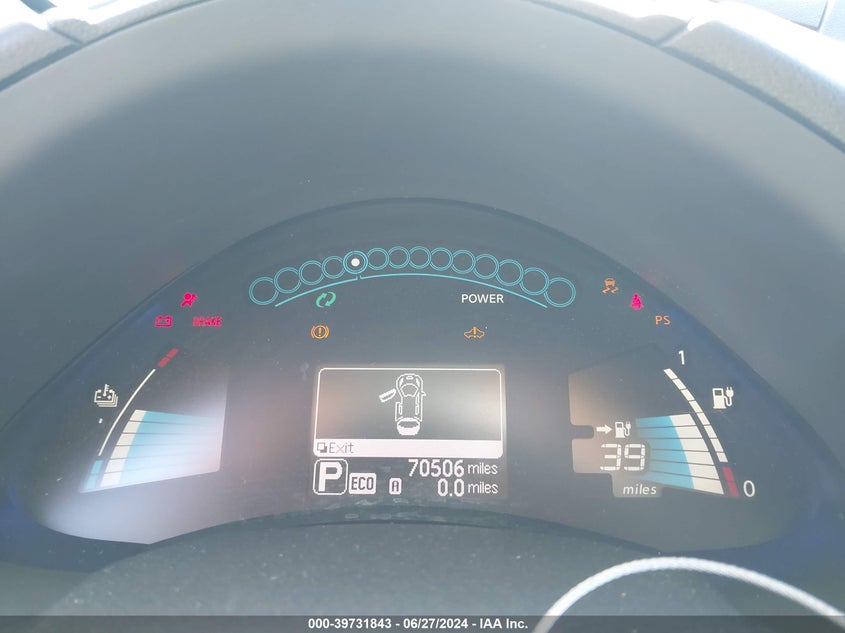 2015 NISSAN LEAF S - 1N4AZ0CP0FC307300