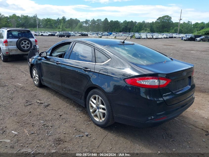 2016 FORD FUSION SE - 3FA6P0H75GR189543