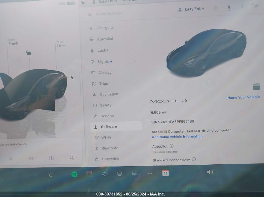 5YJ3E1EA5PF657488 2023 Tesla Model 3