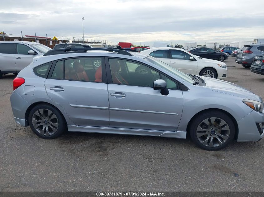 2016 SUBARU IMPREZA SPORT PREMIUM - JF1GPAP69G8252437