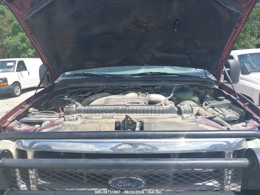 2004 Ford F-250 Lariat/Xl/Xlt VIN: 1FTNW21P54EA95708 Lot: 39731887