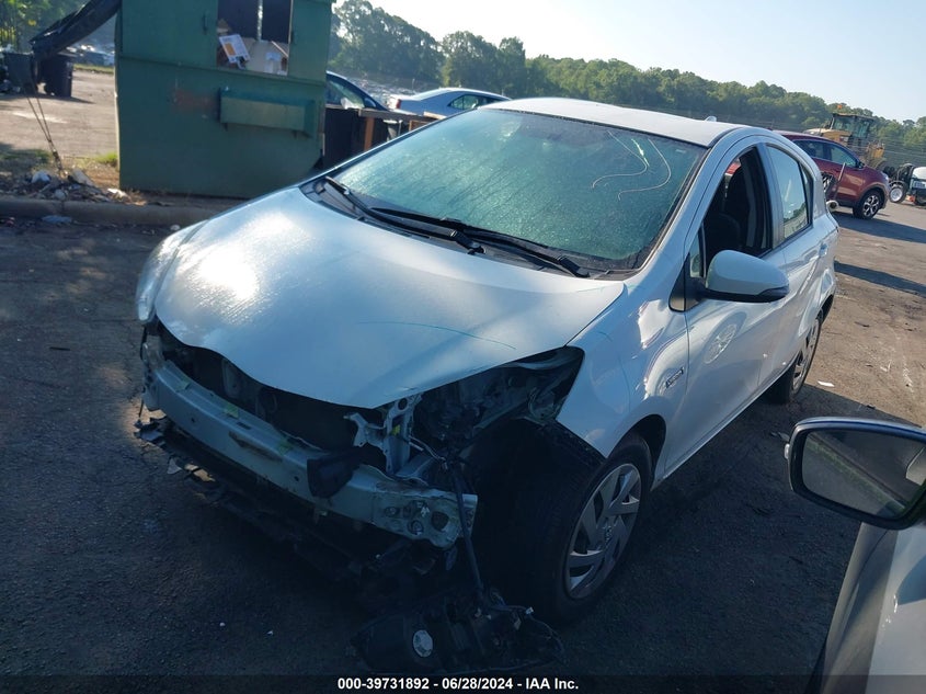 2015 Toyota Prius C VIN: JTDKDTB31F1110743 Lot: 39731892