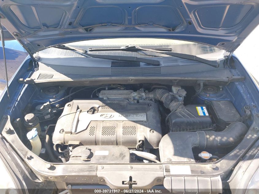 2007 Hyundai Tucson Gls VIN: KM8JM12B17U528125 Lot: 39731917