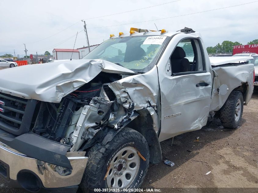 2010 GMC Sierra 1500 Work Truck VIN: 1GTPCTEX4AZ295372 Lot: 39731925