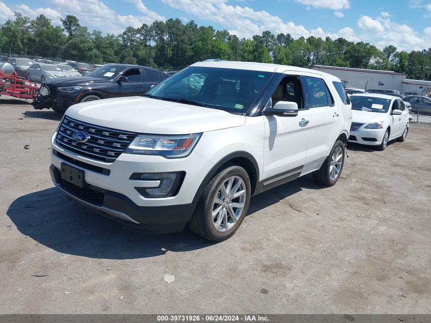 2016 FORD EXPLORER LIMITED - 1FM5K8F87GGC30076