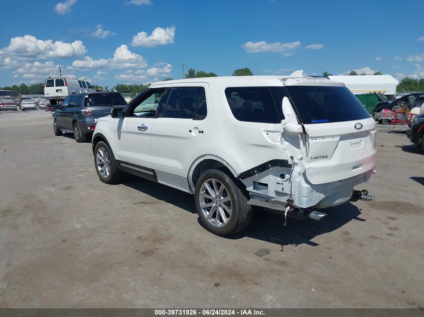 2016 FORD EXPLORER LIMITED - 1FM5K8F87GGC30076