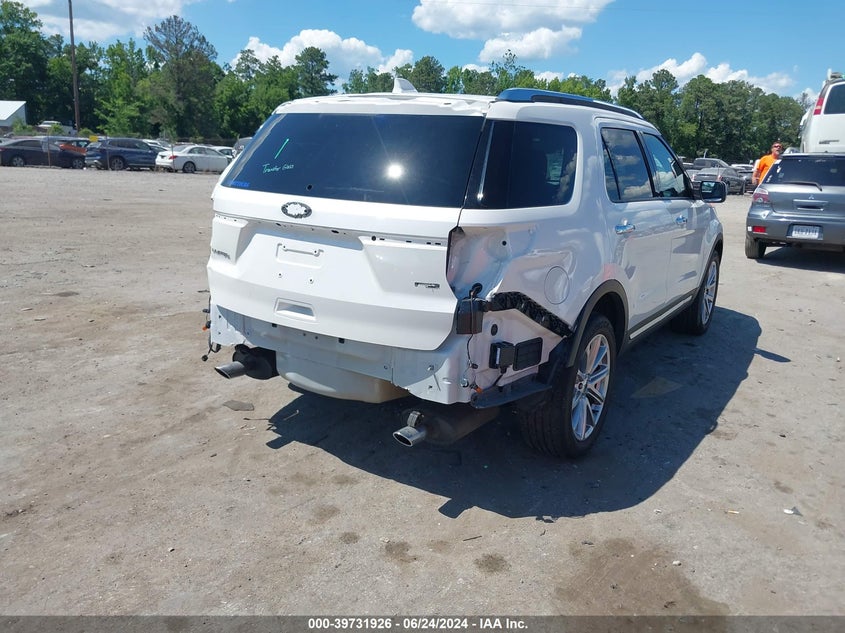 2016 FORD EXPLORER LIMITED - 1FM5K8F87GGC30076