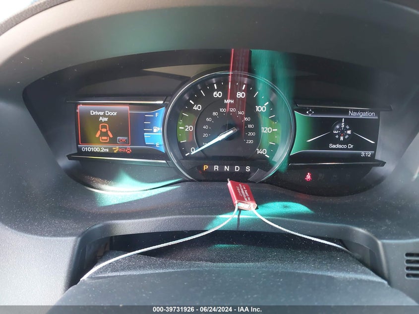 2016 FORD EXPLORER LIMITED - 1FM5K8F87GGC30076