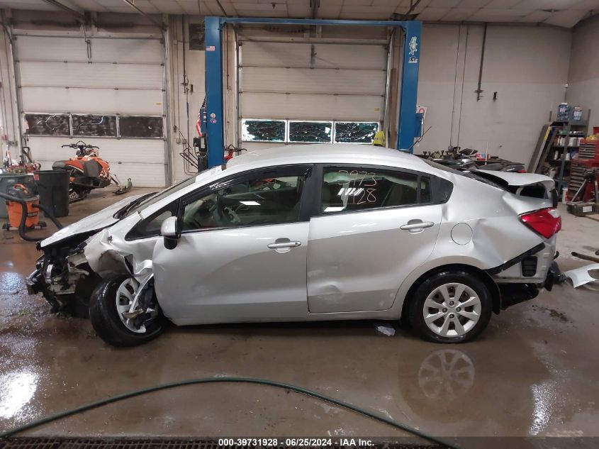 2016 Kia Rio Lx VIN: KNADM4A36G6595219 Lot: 39731928