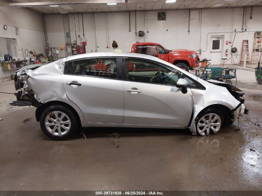 2016 Kia Rio Lx VIN: KNADM4A36G6595219 Lot: 39731928