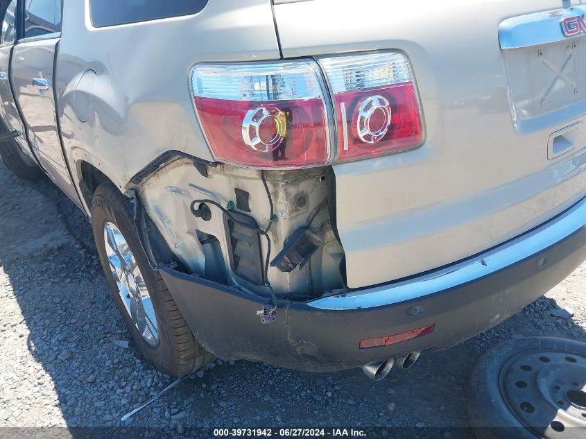 2008 GMC Acadia Slt-1 VIN: 1GKER23768J307005 Lot: 39731942