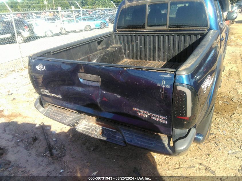 2006 Toyota Tacoma Double Cab Prerunner VIN: 5TEJU62N56Z154314 Lot: 39731943