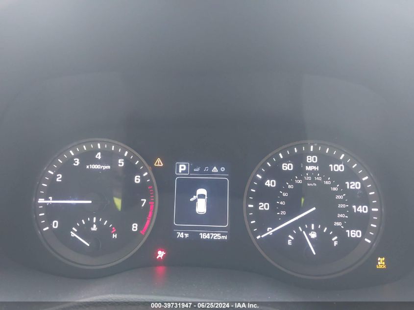 2016 Hyundai Tucson Limited/Sport And Eco/Se VIN: KM8J3CA27GU213670 Lot: 39731947