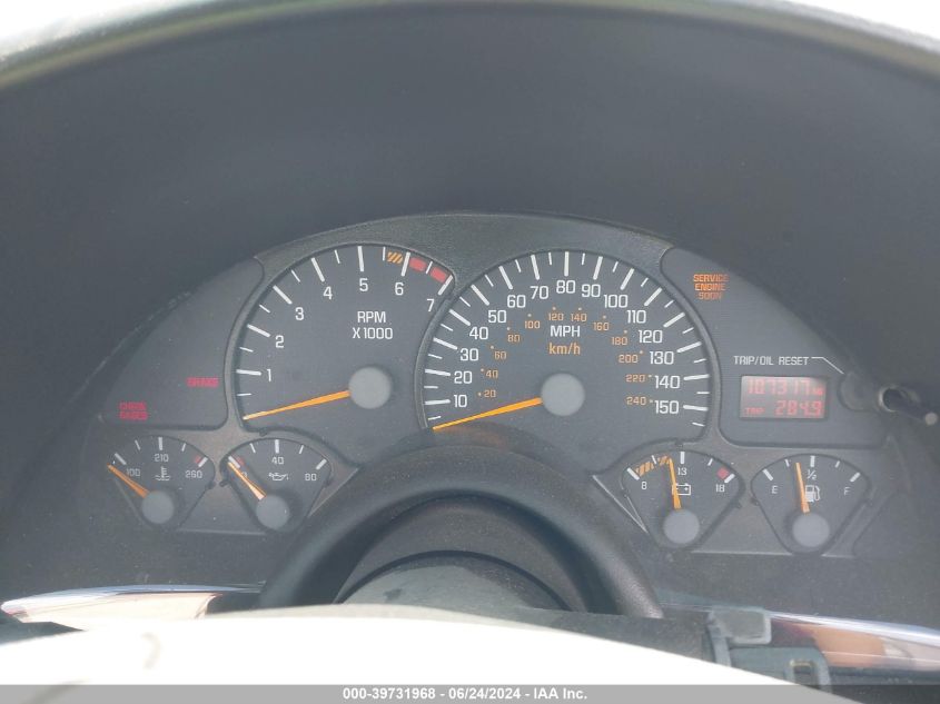 2000 Pontiac Firebird Trans Am VIN: 2G2FV32GXY2121639 Lot: 39731968