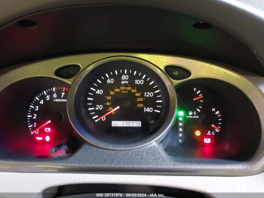 2001 Toyota Highlander V6 VIN: JTEGF21A410019552 Lot: 39731976