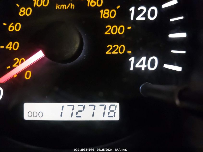 2001 Toyota Highlander V6 VIN: JTEGF21A410019552 Lot: 39731976