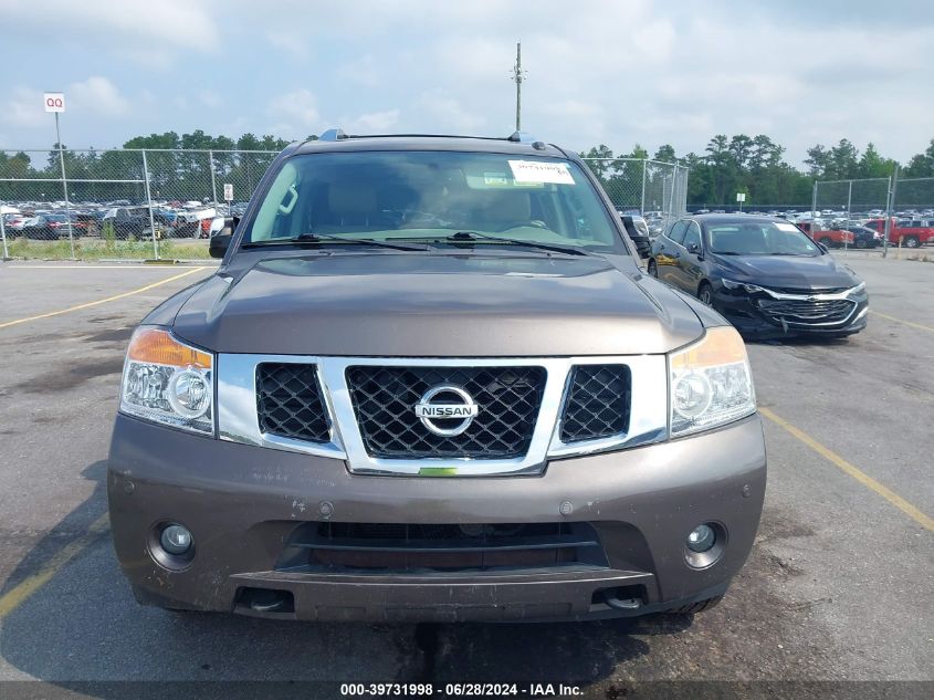 2015 Nissan Armada Platinum VIN: 5N1AA0NF9FN608007 Lot: 39731998