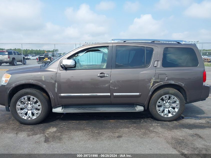 2015 Nissan Armada Platinum VIN: 5N1AA0NF9FN608007 Lot: 39731998