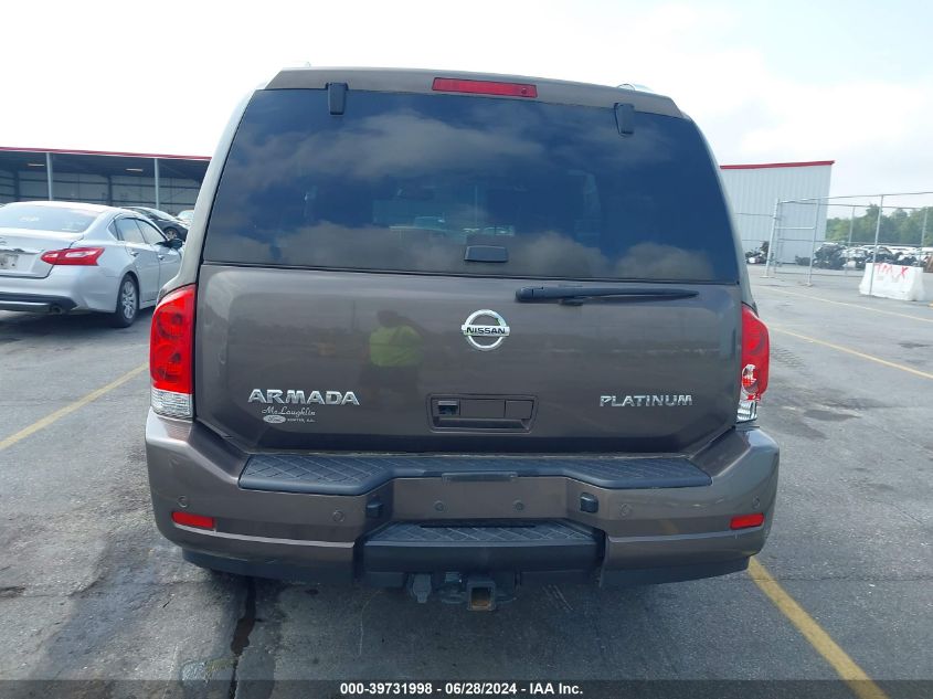 2015 Nissan Armada Platinum VIN: 5N1AA0NF9FN608007 Lot: 39731998