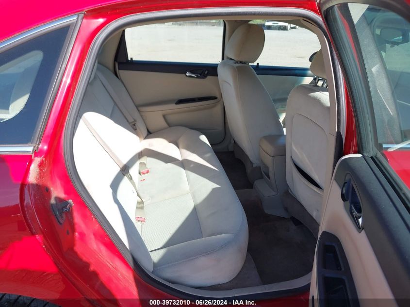 2009 Chevrolet Impala Ls VIN: 2G1WB57K091294292 Lot: 39732010