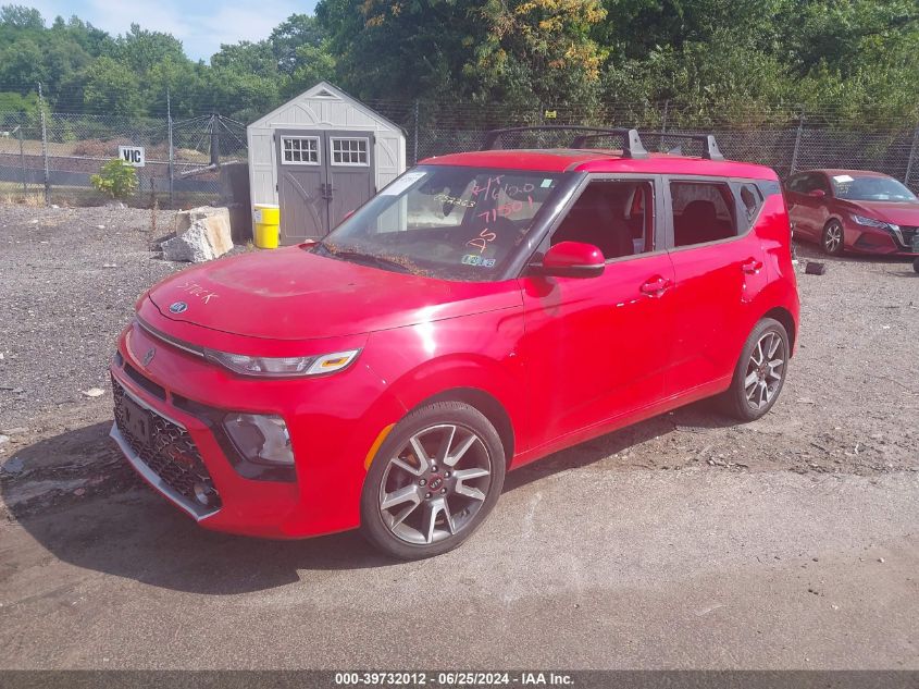 2020 Kia Soul Gt Line VIN: KNDJ63AU2L7052263 Lot: 39732012