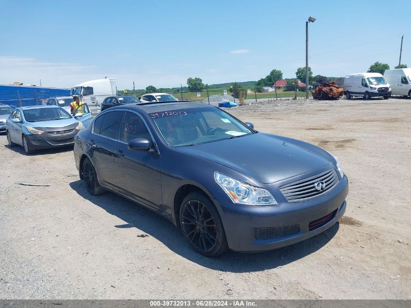 JNKBV61F18M258658 | 2008 INFINITI G35X