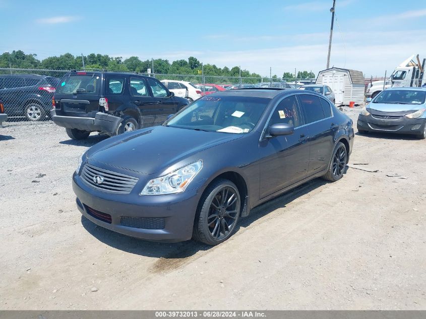 JNKBV61F18M258658 | 2008 INFINITI G35X