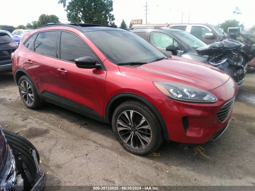 2022 FORD ESCAPE SE - 1FMCU9G61NUA80694