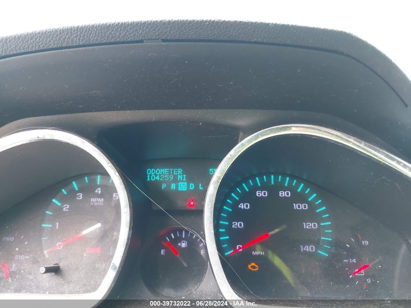 2009 Chevrolet Traverse Lt VIN: 1GNER23D89S105190 Lot: 39732022