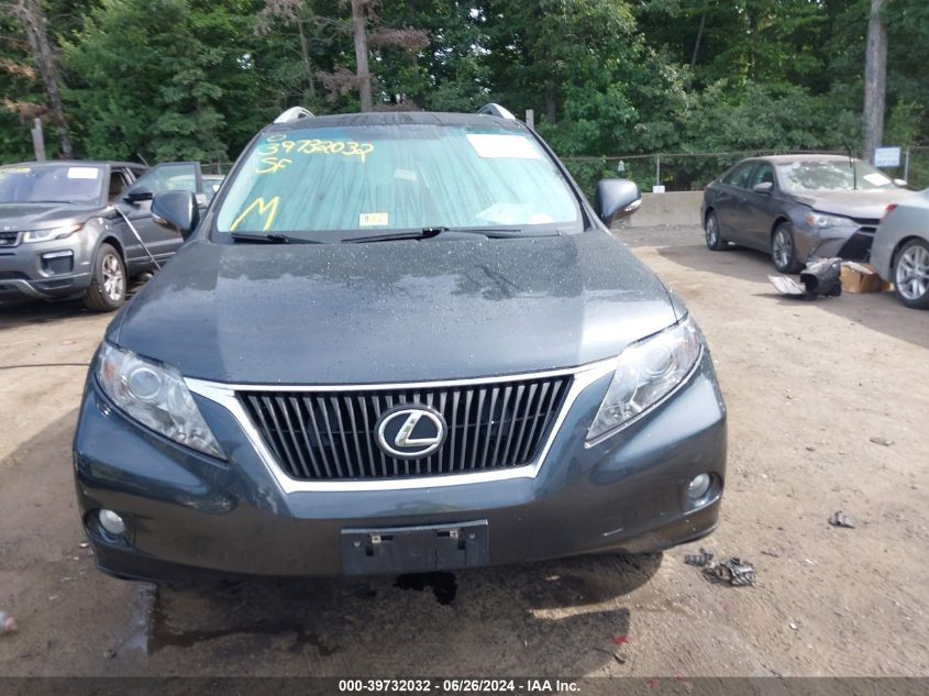 2010 Lexus Rx 350 VIN: 2T2BK1BA2AC074831 Lot: 39732032