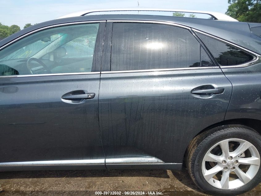 2010 Lexus Rx 350 VIN: 2T2BK1BA2AC074831 Lot: 39732032