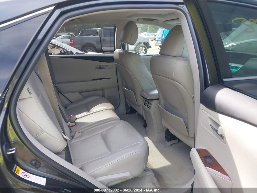 2010 Lexus Rx 350 VIN: 2T2BK1BA2AC074831 Lot: 39732032