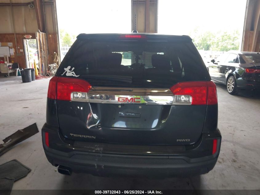 2017 GMC Terrain Sle-1 VIN: 2GKFLSEK8H6115024 Lot: 39732043