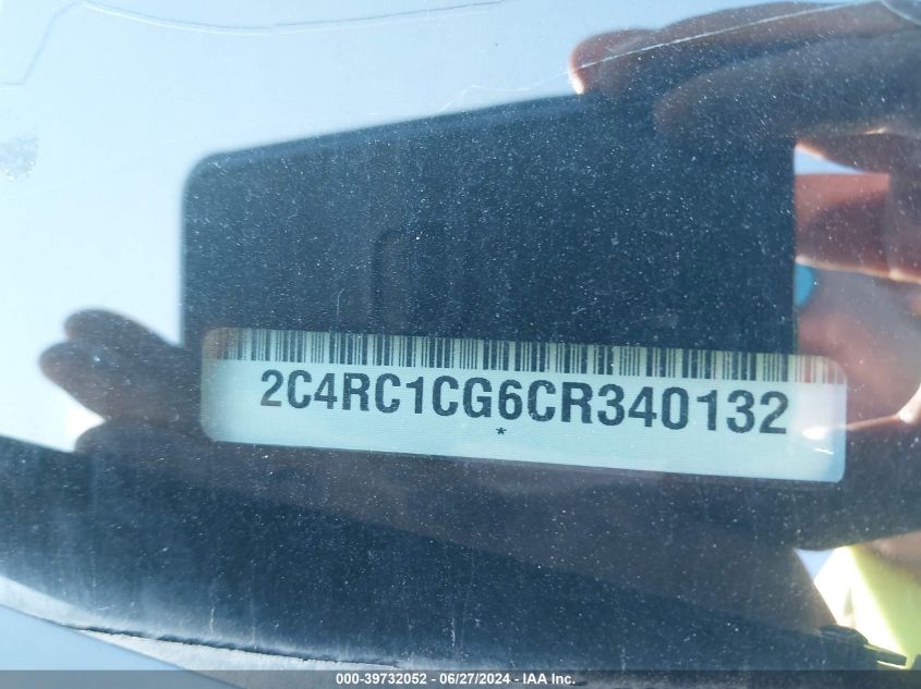 2012 Chrysler Town & Country Touring-L VIN: 2C4RC1CG6CR340132 Lot: 39732052