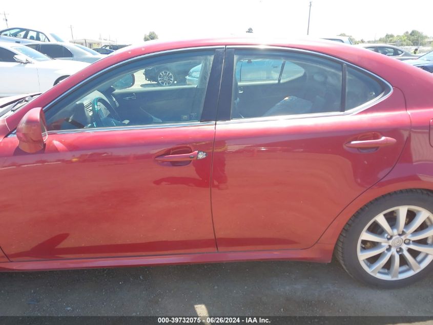 2006 Lexus Is 350 VIN: JTHBE262165000548 Lot: 39732075