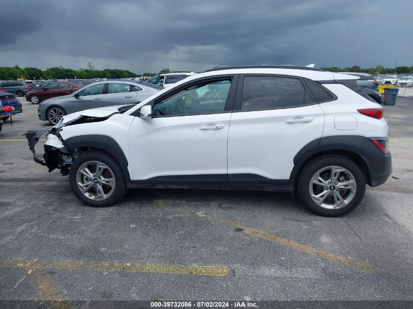 2023 Hyundai Kona Sel VIN: KM8K6CAB7PU963694 Lot: 39732086