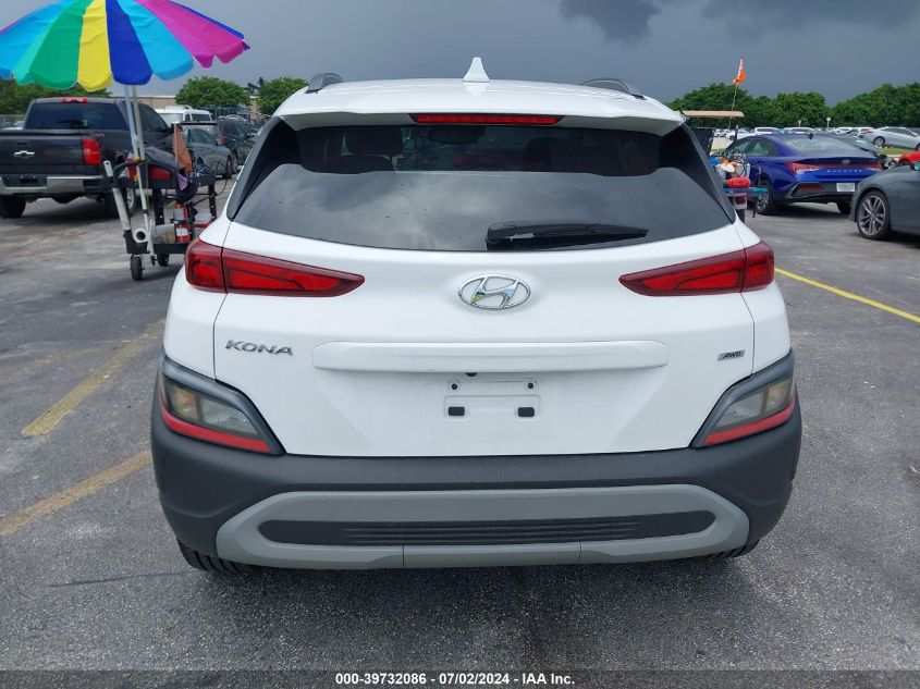 2023 Hyundai Kona Sel VIN: KM8K6CAB7PU963694 Lot: 39732086