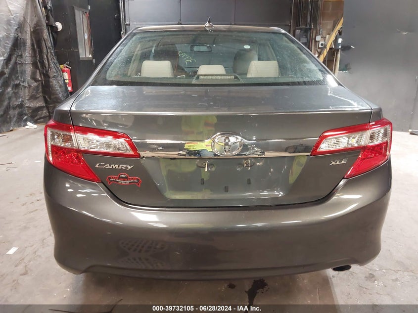 2012 Toyota Camry Xle VIN: 4T1BF1FK1CU500280 Lot: 39732105