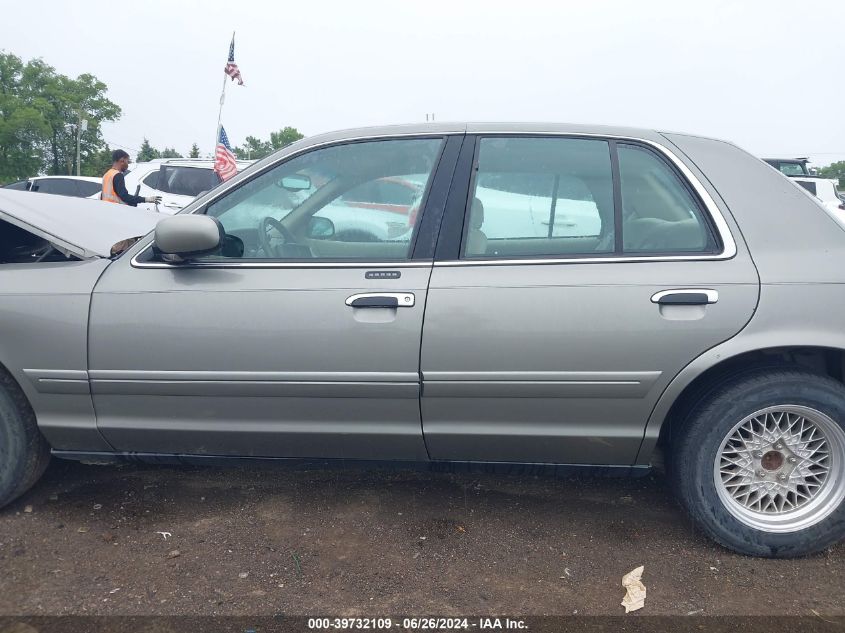 1999 Ford Crown Victoria Lx VIN: 2FAFP74W4XX184857 Lot: 39732109